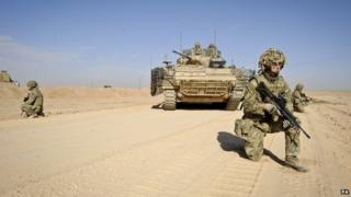 UK troops in Afghanistan