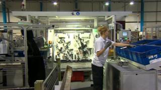 Brose UK factory floor