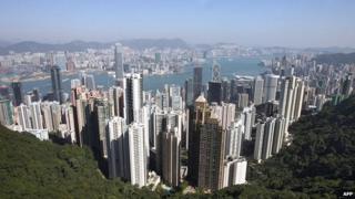 Hong Kong skyline (file image)