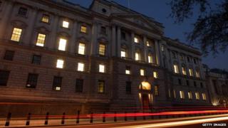UK Treasury building