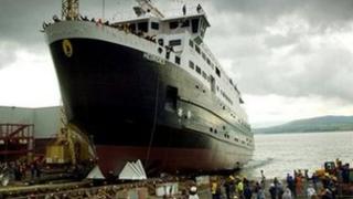 An MV Hebrides