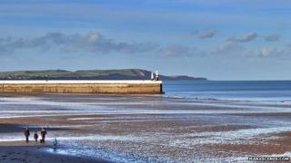 Ramsey beach, Isle of Man