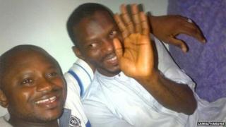 An image tweeted on Saturday 12 April showing Yusuf Siyaka Onimisi