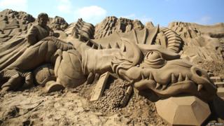 Weston-super-Mare Sand Sculpture Festival