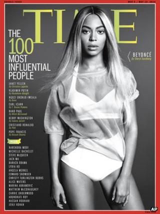 Beyonce on Time magazine