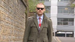 Joshua Bonehill-Paine outside court