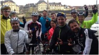 Jambo cyclists