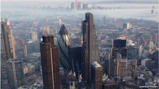 City of London skyline