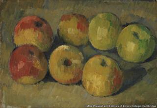 Paul Cezanne, Still Life with Apples, circa 1878, Oil on canvas, 19.0 cm x 27.0 cm