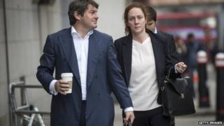 Charlie and Rebekah Brooks