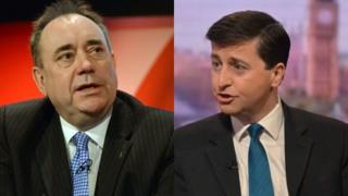 Alex Salmond and Douglas Alexander