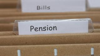 Pension folder tag