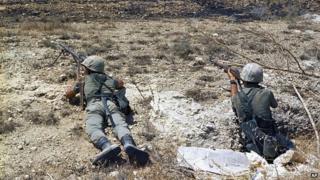 Турецкие войска на Кипре, 1974 год
