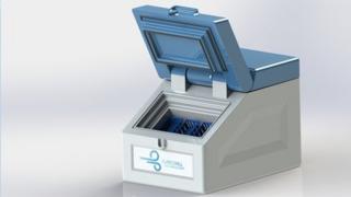Graphic image of the proposed cooler