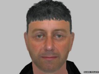 Rape suspect e-fit