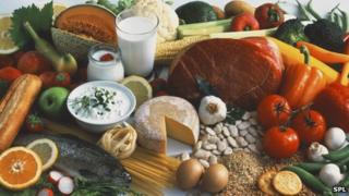 Vegetables and fruit