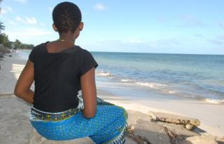 A girl in Malindi, Kenya (May 2014)