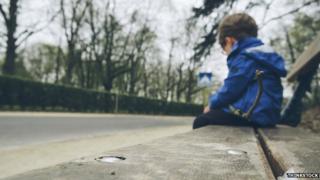 Unhappy child