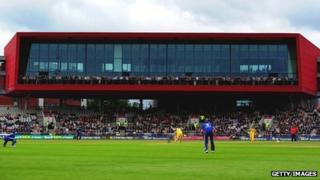 Old Trafford, home of Lancashire County Cricket Club