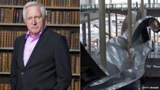 David Dimbleby/Heathrow Terminal 2