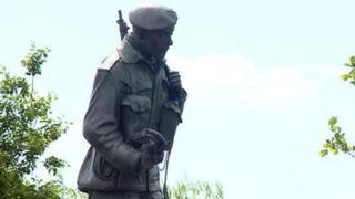 Memorial to the Durham Light Infantry