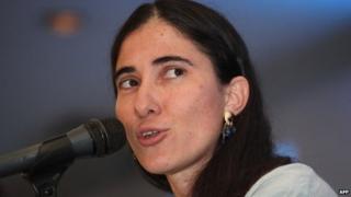 Cuban dissident Yoani Sanchez, 15 May 14