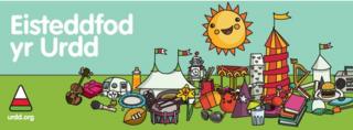 Logo Esiteddfod yr Urdd.