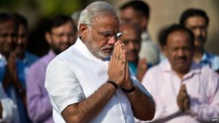 Media say Mr Modi will try to improve relations with India's neighbours