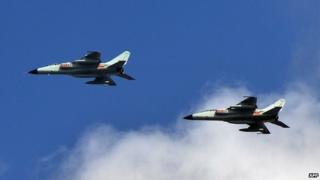 Tokyo claims Chinese warplanes are flying perilously close to Japanese fighter jets