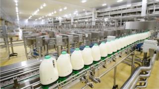 Arla bottling line