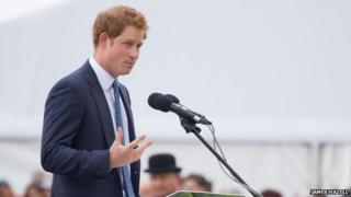 Prince Harry at the Suffolk Show
