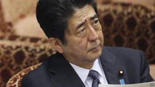 File photo: Shinzo Abe