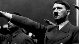 A 1939 photograph of German Nazi Chancellor Adolf Hitler.
