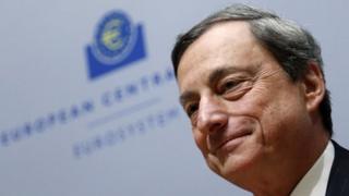 President of the European Central Bank, Mario Draghi