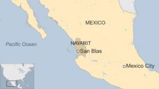 Map of Mexico