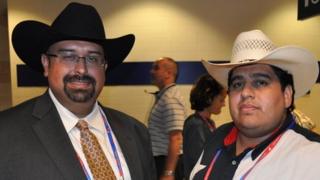 Art Martinez de Vara (left) and Artemio Muniz