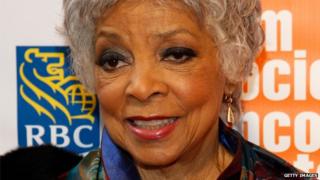 Ruby Dee appeared in New York on 2 May 2011