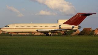 Gordon Getty's plane