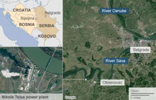 Balkan floods: Fears of new surge on Serbia's River Sava
