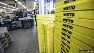 Netto, корзины для покупок