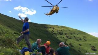 Rescue on Blorenge