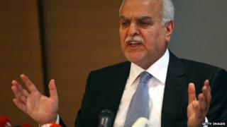 Iraqi former vice president Tariq al-Hashemi