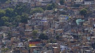 Complexo do Alemao shanty town in Rio de Janeiro on 22 May, 2014