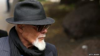 Gary Glitter arriving at court