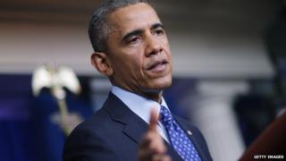 US President Barack Obama at a press conference on 19 June, 2014.