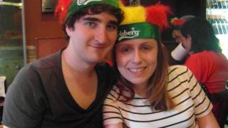 Zoe with boyfriend Will