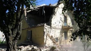Shelling in Kramatorsk, 1 July