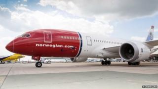 Norwegian plane