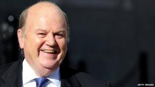 Irish Finance Minister Michael Noonan