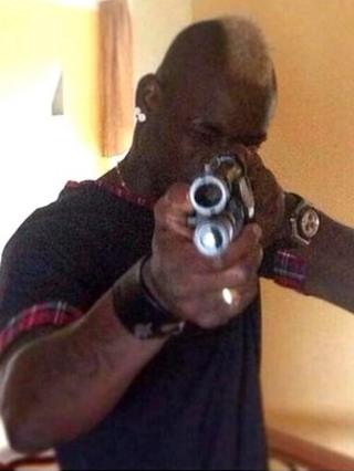Mario Balotelli image posted online